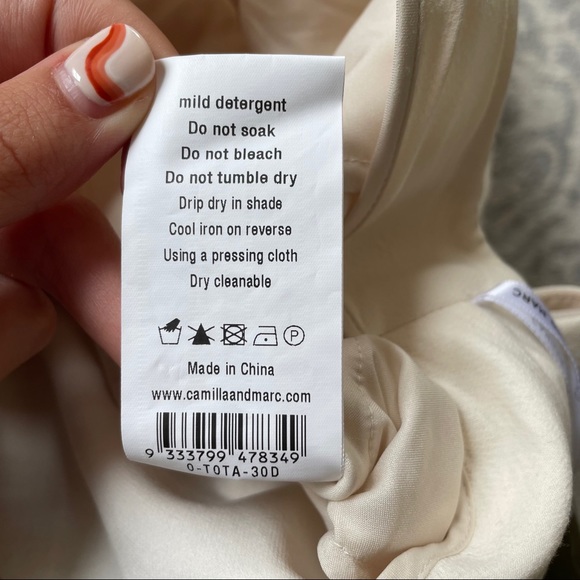 Camilla and Marc Ivory Tie Front Pants - Picture 6 of 7